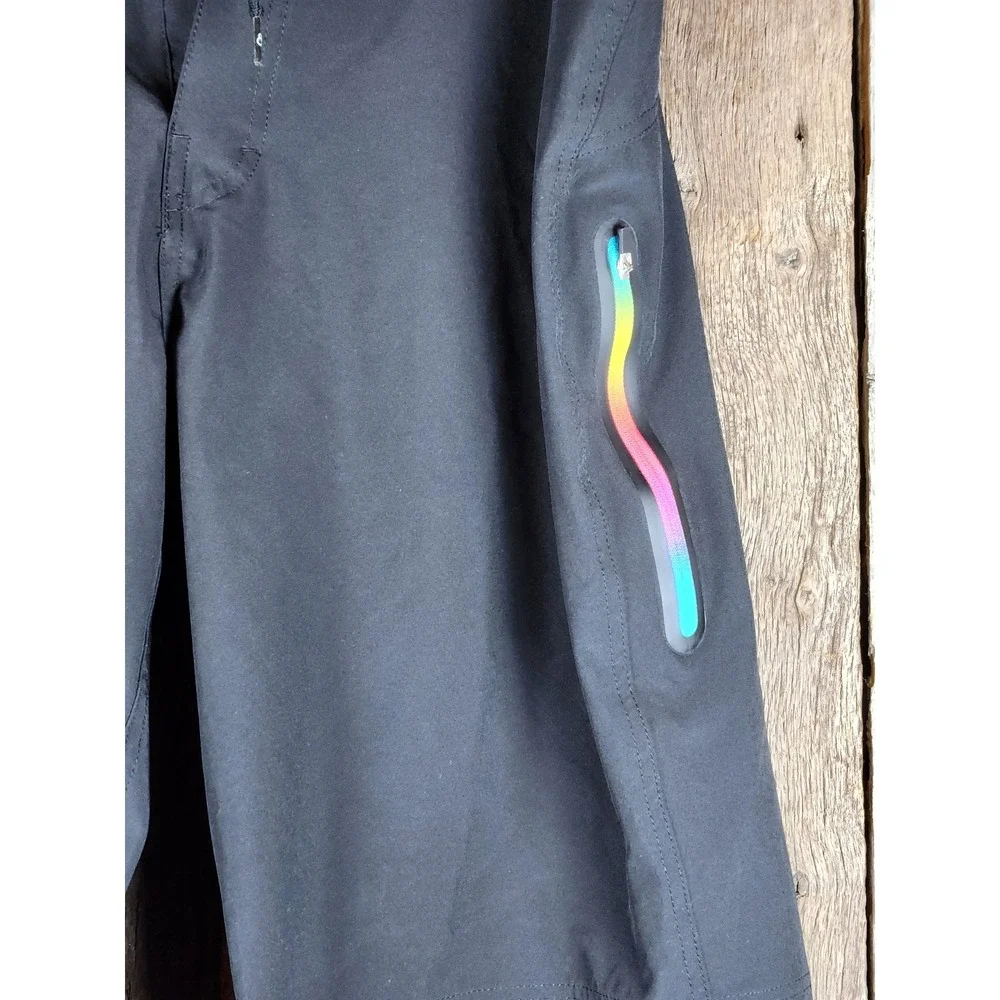 Board Shorts Ocean Pacific OpFlex Mens 36 Rich Black Swim Trunks